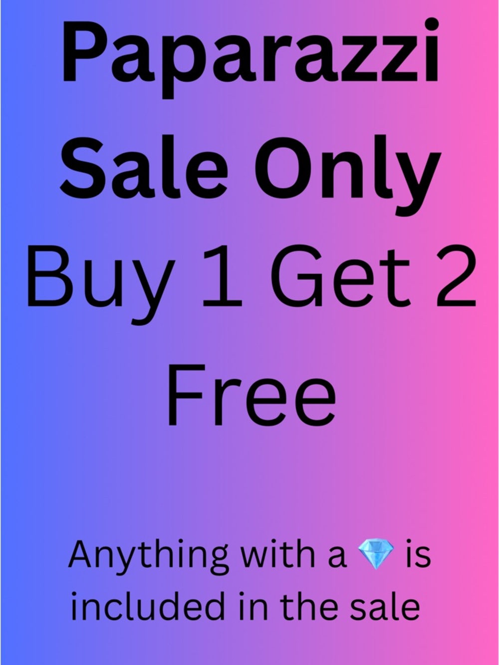 SALE PAPARAZZI JEWELRY ONLY